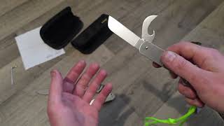Nože od Petra - CJRB, Scandinoff, Sheffield a opět můj tuning - Gerber Strongarm