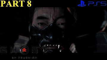 Ghost of Tsushima PlayStation 5 Campaign Walkthrough HARD Mode No Commentary PART 8 (1080p HD)