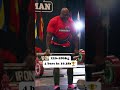 Mark Felix on the deadlift ladder | European Championships