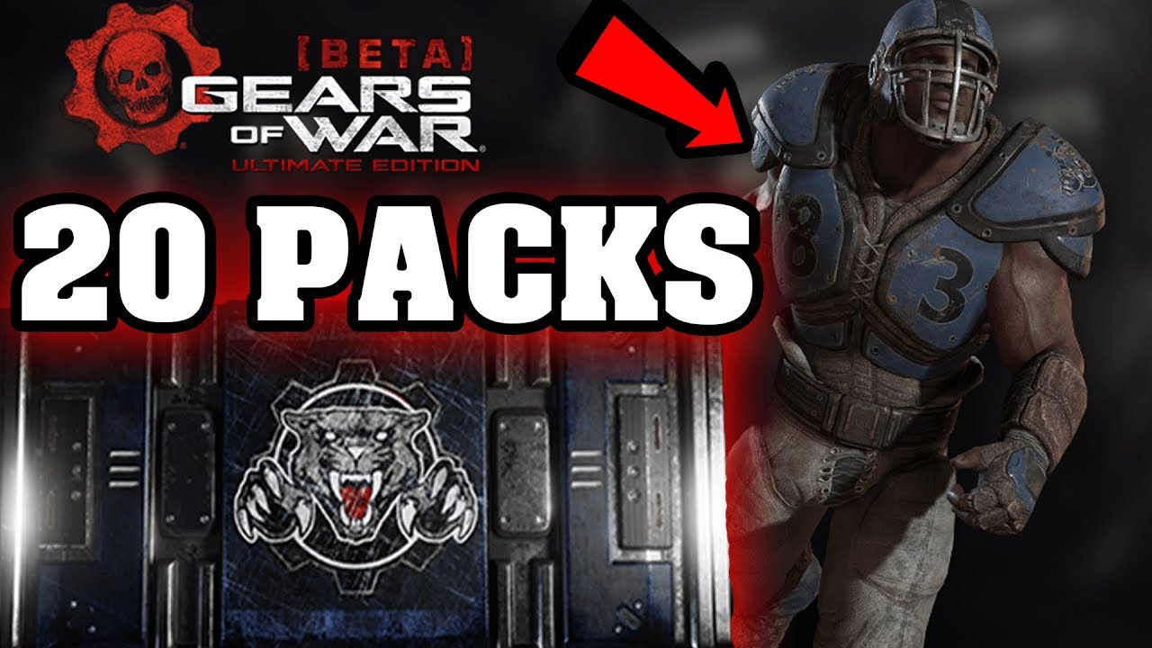 Gears of War 4 NEW Gear Packs - Opening 20 THRASHBALL PACKS (Thrashball Packs Opening)