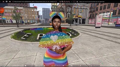 Second Life Vlog - The Drop Event & Pride At Home Tour🌈