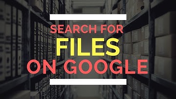 Find any Filetype on Google Documents