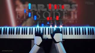 STAR WARS - Across The Stars (Piano Cover) [Intermediate]