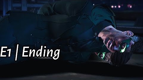 Riddlers DEATH Batman The Enemy Within Episode 1 *ENDING*