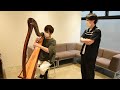 【ハープ高佐】ザ・ギース高佐さん、今練習中の「Summer」をちょっとだけ。