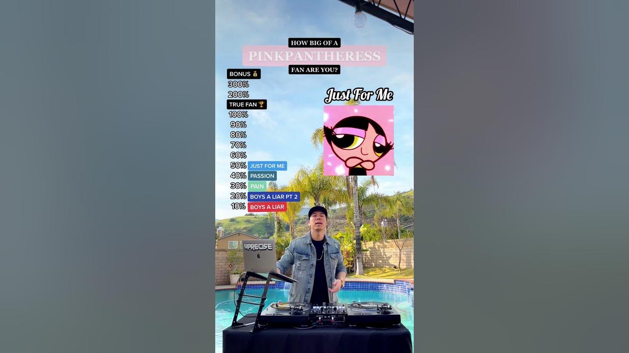 Can you pass this “PINKPANTHERESS” song challenge? (Boys A Liar, Pain, Passion, Just For Me) 💗