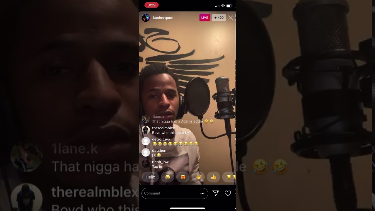 Kasher Quon in the Studio 11/2/19