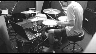 Video thumbnail of "04 Limited Sazabys - Fiction 【叩いてみた】 drum cover"