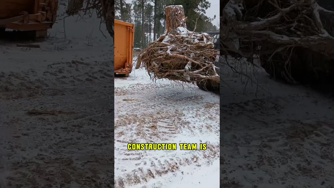 Work Continues: Even Despite The Snow Storm! 