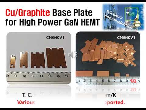 Cu Graphite Heat Sink For 5g And Electric Vehicle Www Thegsystem Com