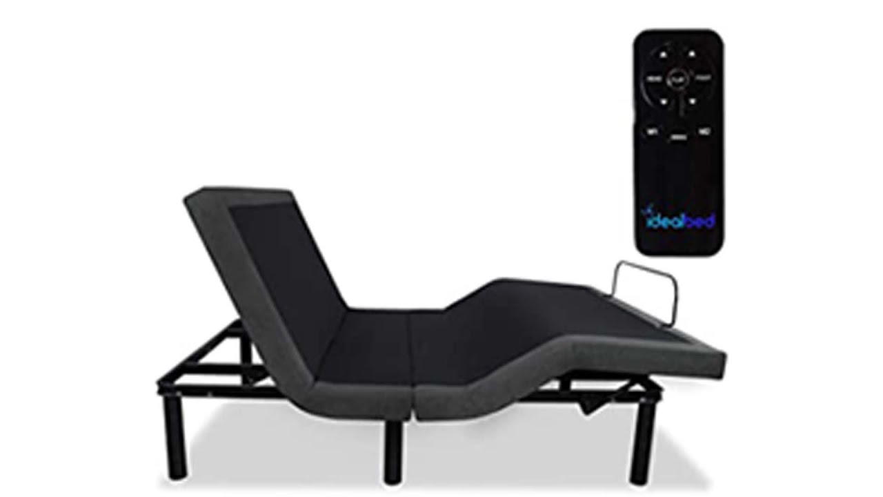 iDealBed iEscape Adjustable Bed Base Next Gen USB Ports Zero-Gravity Night Light Memory Full Massage Anti-Snore Wireless Wall Hugger iDealBed iEscape Adjustable Bed Base Next Gen USB Ports Zero-Gravity Night Light Memory Full Massage Anti-Snore Wireless Wall Hugger