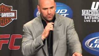 Dana White UFC 104 Post-Event Comments - MMA Weekly News