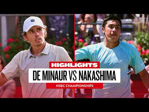 UPSET ALERT 🤯 | Alex de Minaur v Brandon Nakashima Highlights | HSBC Championships