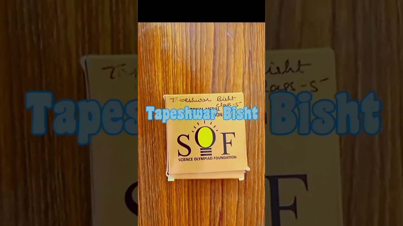 🥇🥇🥇Unboxing Zonal Medal(NSO) ||SOF Olympiad🥇🥇🥇