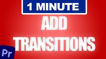 How To Add Transitions To Premiere Pro 2025 (fast tutorial)