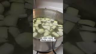 How to Make Onion Juice for Hair Growth &amp; Shedding Part 1 #onionjuice #hairgrowth #hairgrowthtips