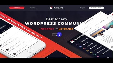 BuddyApp – Mobile First Community WordPress theme