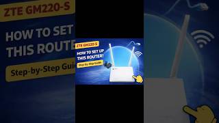 ZTE Gm220s Faiber setting #gaiber #gm220 #youtubeshorts