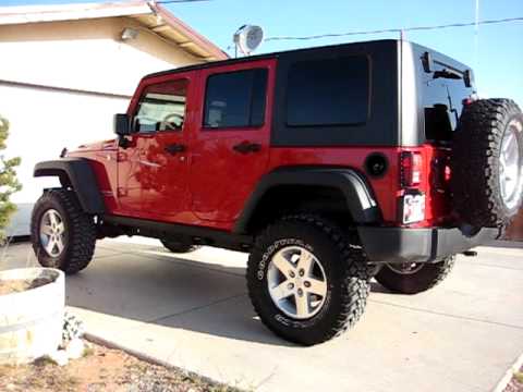 Jeep JK Straightpipe Exhaust - YouTube