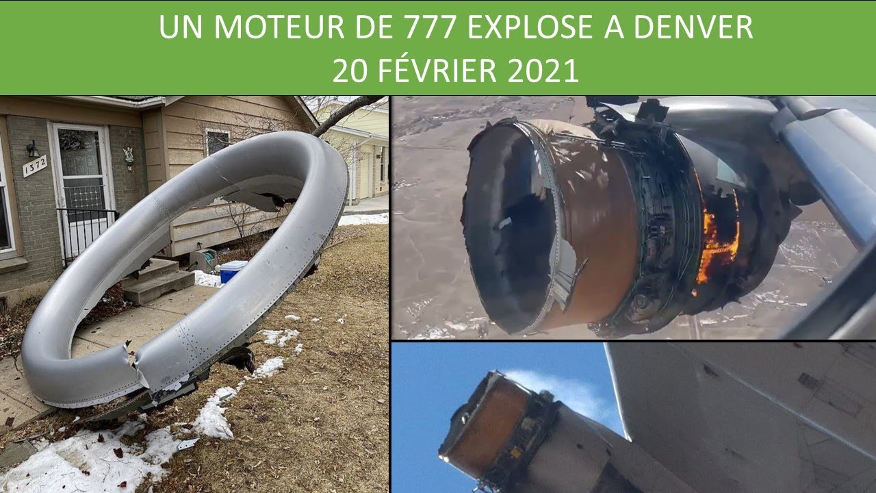 777 EXPLOSION DU MOTEUR AU-DESSUS DE DENVER. Echanges radio expliqués ...