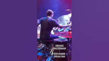 Thumbnail of Brooks Wackerman - God Damn! drum review #avengedsevenfold #brookswackerman #drumcam