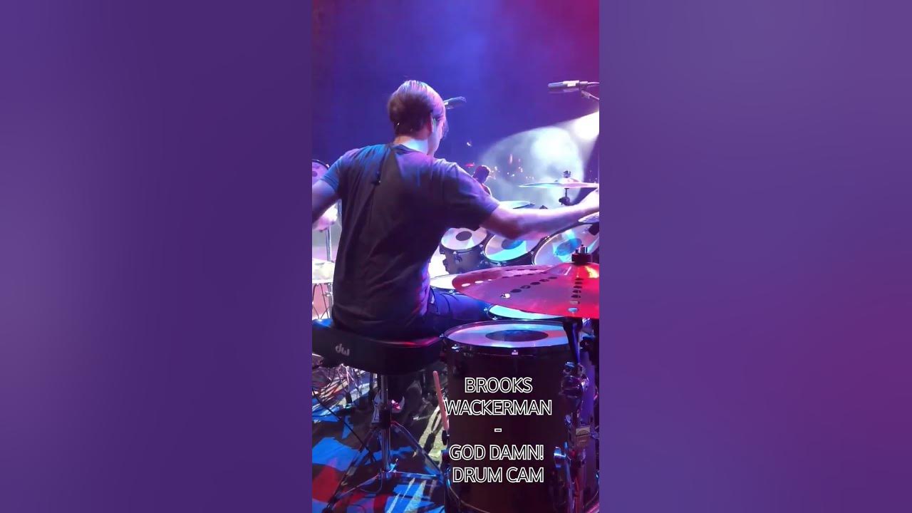 Brooks Wackerman - God Damn! drum review #avengedsevenfold #brookswackerman #drumcam