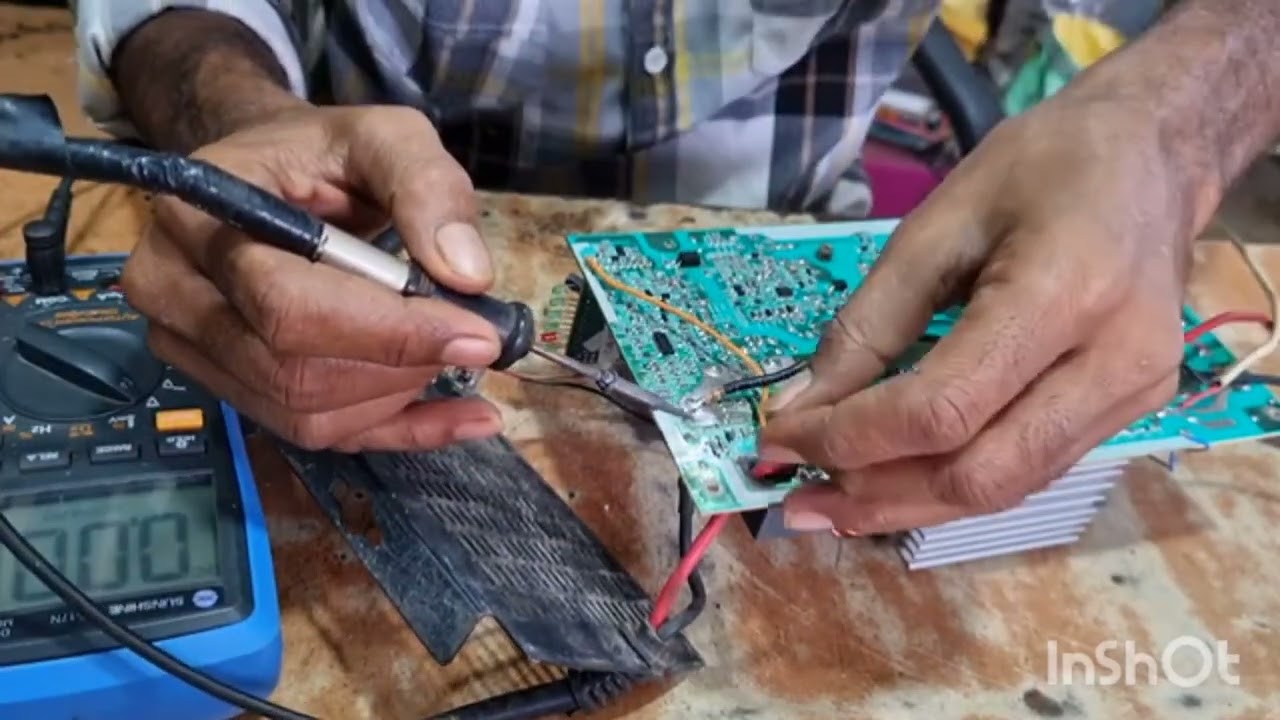 Microtek E-Rickshaw Charger AC Sensing Failure | Step by Step Repair