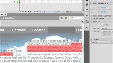 Create First Flash Web Site - Lecture Nine - Adding Video Part Two