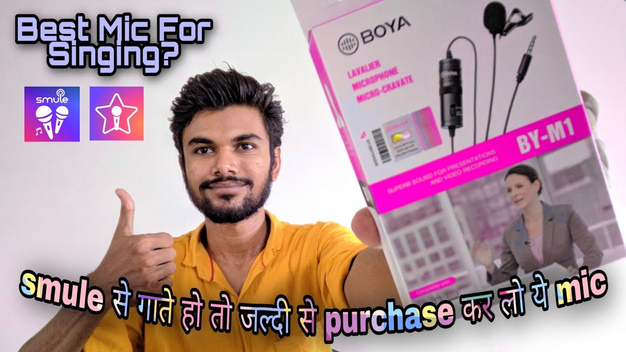 Boya By M1 Mic Unboxing & Review Singing With Boya By M1 Mic Best Mic
