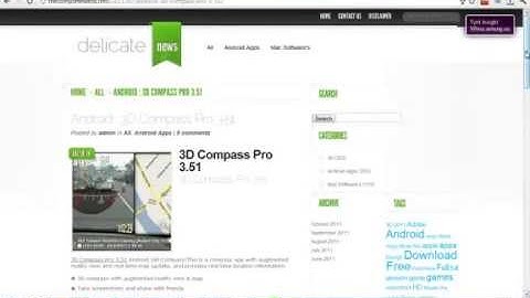 Download 3D Compass Pro 3.51 Android Full version Free!