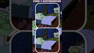 Find 3 Differences Spongebob #11