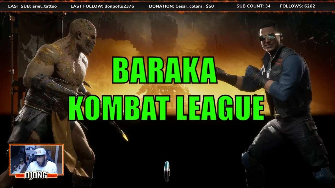 BARAKA - KOMBAT LEAGUE SETS -  Mortal Kombat 11 Ultimate [DjOn6]
