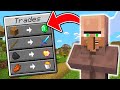 Minecraft, but | villager Trade OP ITEMS....|