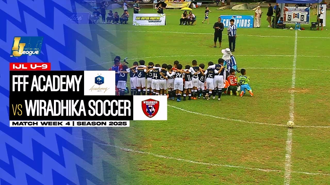 FFF Academy vs Wiradhika Soccer [Indonesia Junior League 2025] [U-9] 16 ...