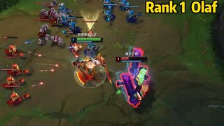 Rank 1 Olaf: This Olaf is DOMINATING Chinese Super Server!