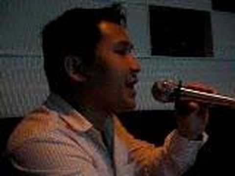 Part 1 of Karaoke Session [ Andy Lau - Bing Yu 刘德华 - 冰雨 ]