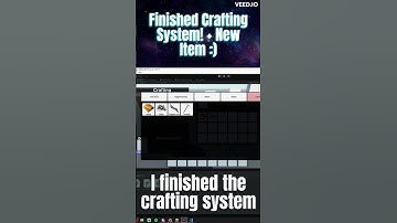 I finished the crafting system in my game! #shorts #expedition36