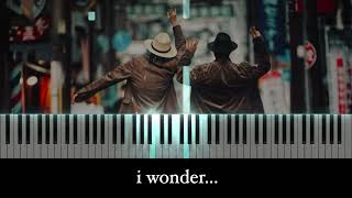 I Wonder - J-Hope (feat. Jung Kook) - Piano Cover