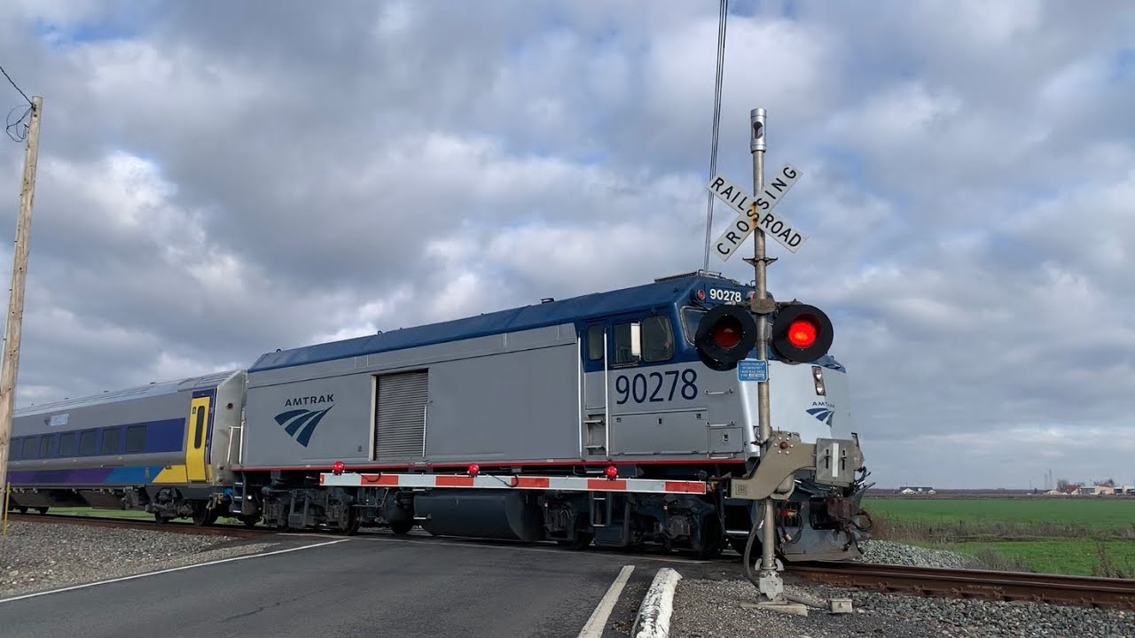 Amtrak CDTX 90278 San Joaquins Train 710 South S. Van Allen Road