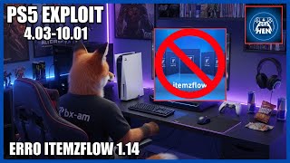 COMO RESOLVER PROBLEMA NO APP DO ITEMZFLOW 1.14 NO PS5 DESBLOQUEADO