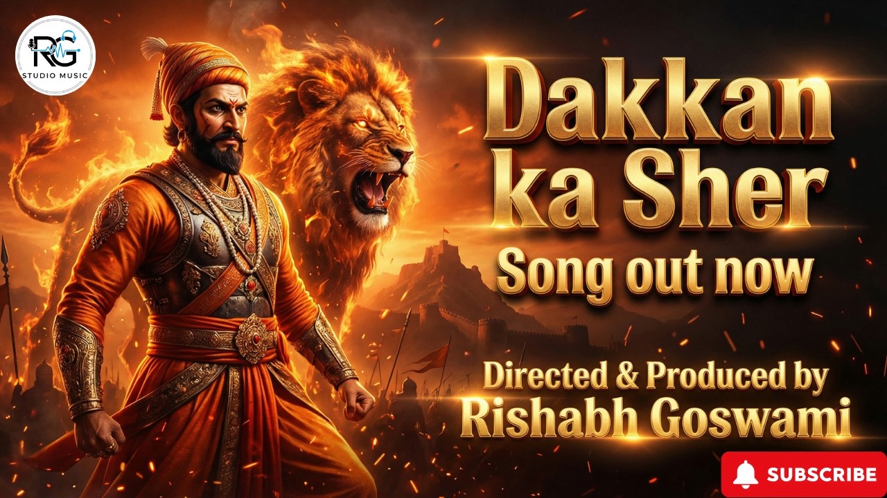 Dakkan ka Sher (Official Video) | Shivaji Maharaj Song | R G Studio Music | New Song |#trendingmusic