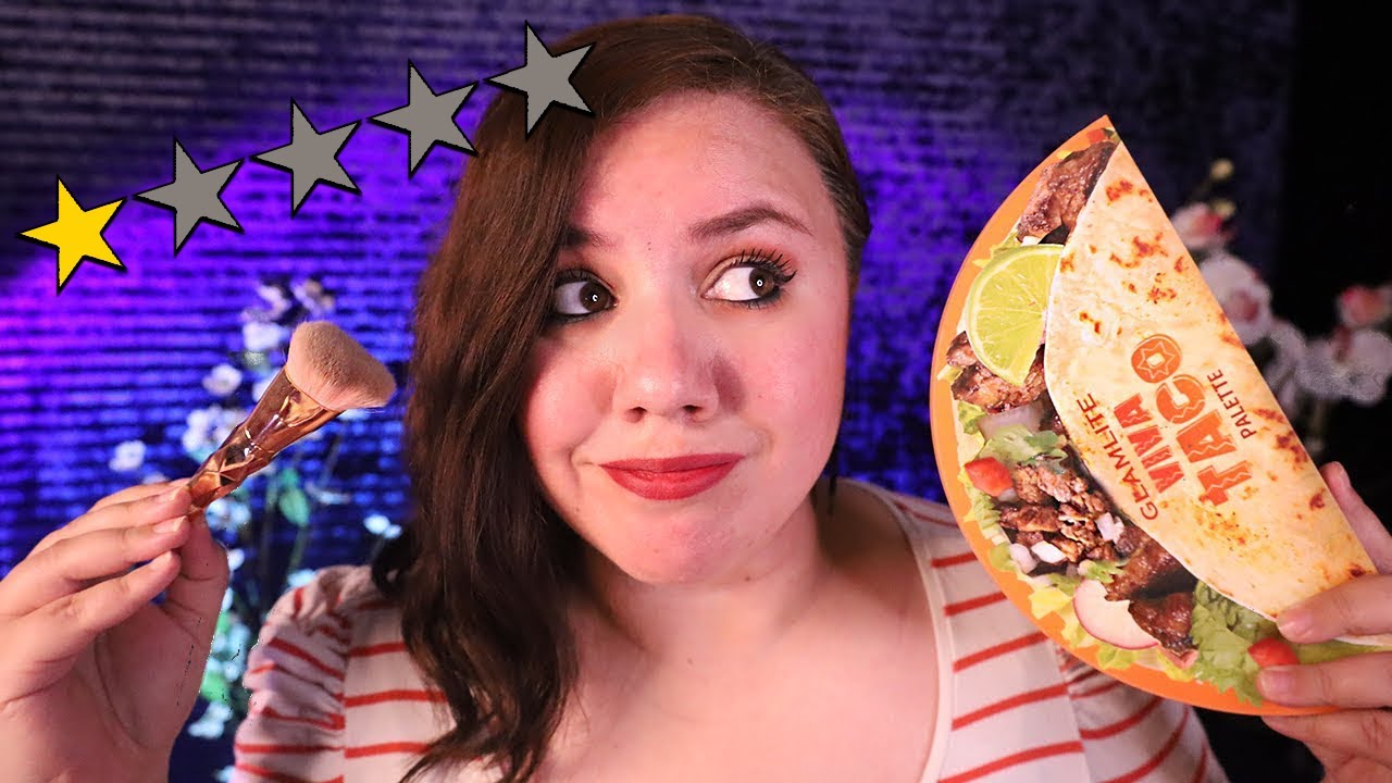 ASMR 2 Hours of Worst Reviewed Makeup Roleplay