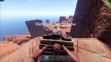 Rust: whats your luck with satchel charges?