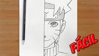Cómo Dibujar A Naruto Paso A Paso A Lápiz Tutorial Fácil De Dibujo Para Principiantes