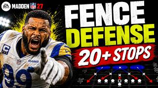 BEST Madden 27 Defense The FENCE Macro Stops EVERYTHING