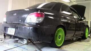 06 Wrx Dyno  329 Whp  395 Wtq  E85 16g Fmic Tbe