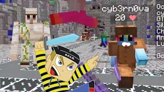 CREEPER ATTACK - Minecraft Mob Mini Game Play with Hannah Carr