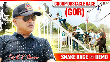 🎯 Group Obstacle Race (GOR) – Best Real-Time GTO Training | Centurion Defence Academy #ssb