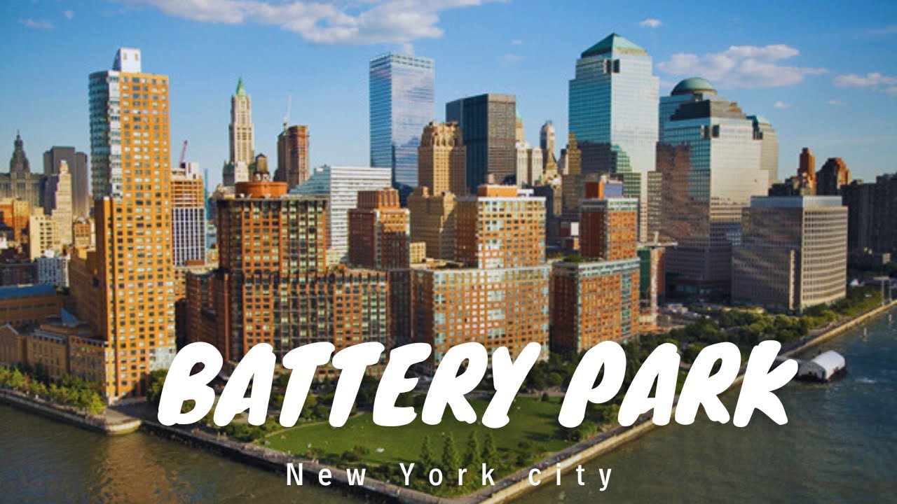 Battery Park City | New York City NYC | Drone dji mini2 | 