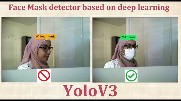 [COVID-19] Face mask detector based on Deep Learning | using YoloV3 | trained on Colab